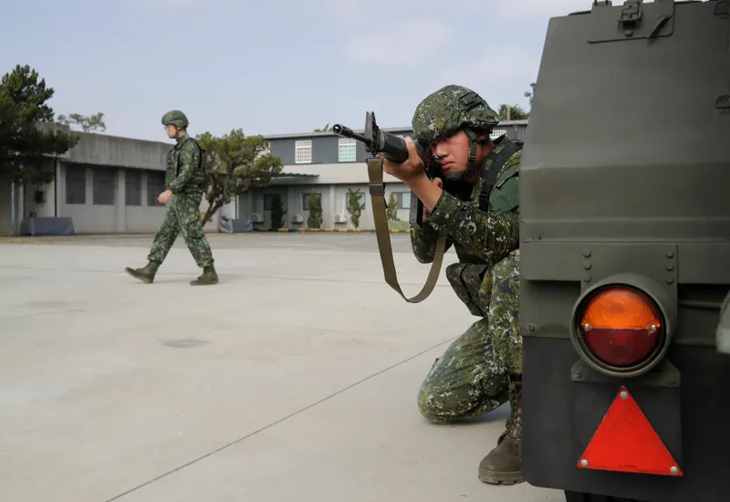 Soldați din Taiwan - Foto: Profimedia Images