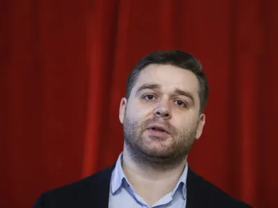 Ciprian Ciucu, la lansarea candidaturii la Primăria Generală - Foto: INQUAM PHOTOS/Octav Ganea