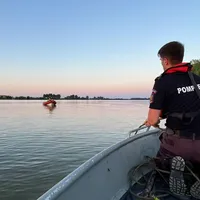 Persoană căutată în apă după ce două ambarcațiuni s-au ciocnit în Delta Dunării  - Foto; ISU Dobrogea / imagine cu caracter ilustrativ
