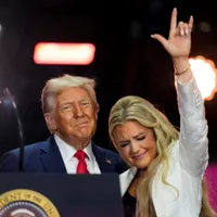 Donald Trump și Erika Kirk - Foto: Profimedia images