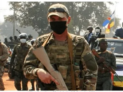 Mercenari Wagner în Rep.Centrafricană/Foto: mil.in.ua