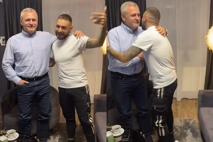 Liviu Dragnea, făcut vedetă pe TikTok de manelistul Nikolas Constantin. / Foto: spynews.ro