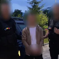 Călăuza grupului de uraineni a fost arestat - Foto: Poliţia de Frontieră Sighetu Marmației