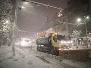 Sectorul 1 plătește de 18 ori mai mult pentru dezăpezire decât Cluj. Foto Inquam Photos/Alexandru Bușcă