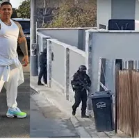 "Fortăreața" interlopului Adrian Beleaua Corduneanu luată cu asalt Foto: captură video Youtube