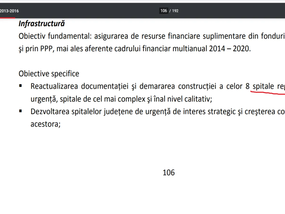 Program guvernare Ponta