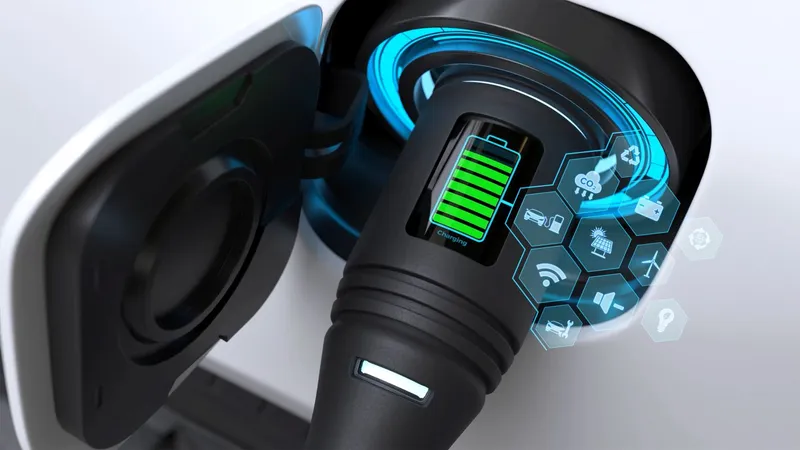 &Icirc;ncărcător de vehicul electric - Foto: Magnific.com/user6702303