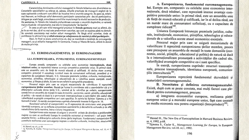 Vâlcov a furat și sute de note de subsol care aveau rolul să arate „complexitatea“ bibliografiei