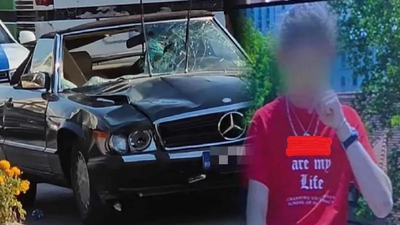 Imagini de la accidentul din 2 Mai: Tinerii loviți de Vlad Pascu mergeau în afara drumului - Foto: Newsweek / Colaj