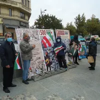 Opoziția iraniană din România denunță crimele regimului/foto: particular