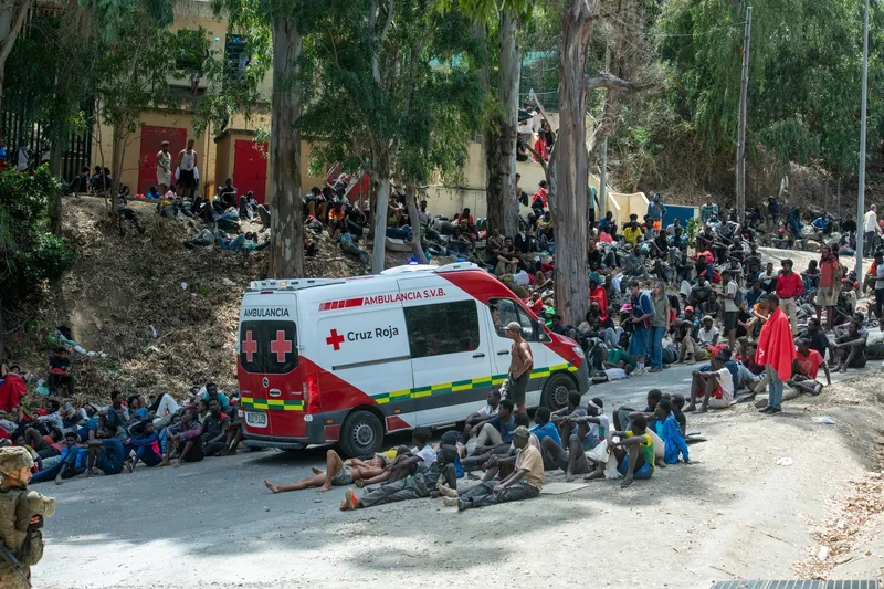 Pest 70 de migranți morți &icirc;n Ceuta, Spania - Foto: Profimedia Images (imagine cu  rol ilustrativ)