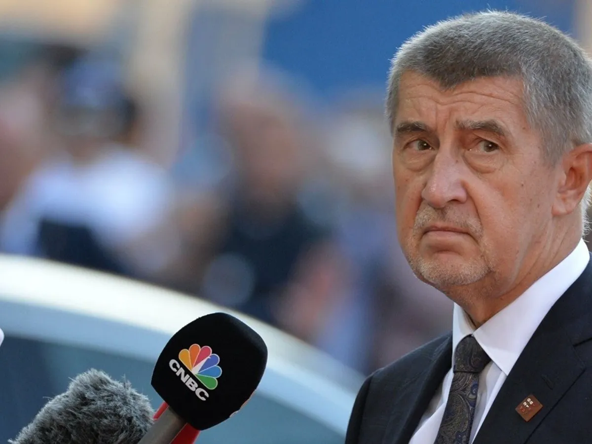 Andrej Babis, atacat cu ouă în campania electorală. / Foto: eurnews.net