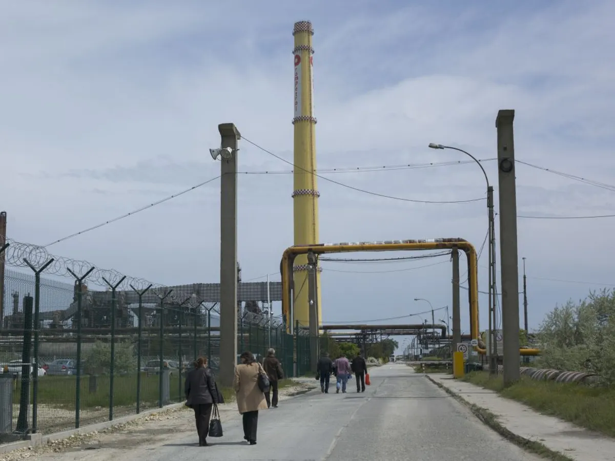 Rafinăria Petromidia Năvodari, parte din Grupul Rompetrol (KMG) - Foto: INQUAM PHOTOS/Bogdan Chesaru