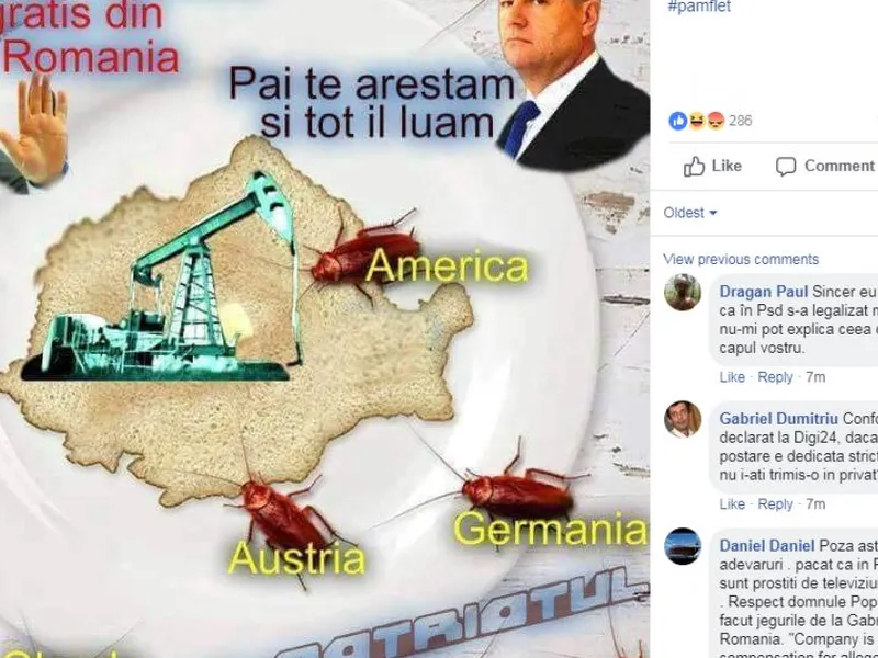 Mostră de discurs politic al pesedistului Liviu Pop/FOTO: Facebook