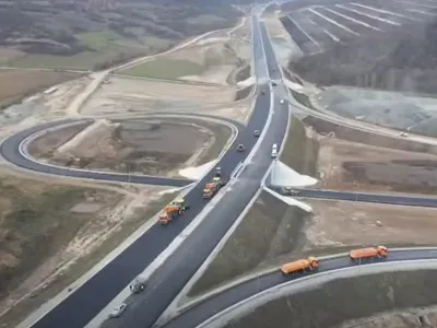 Știm când se va merge 145 km, cu viteză, pe autostradă, de la Târgu Mureș la Poarta Sălajului - Foto: captură video