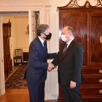 Bogdan Aurescu, discuții importante cu oficialii SUA. FOTO: mae.ro