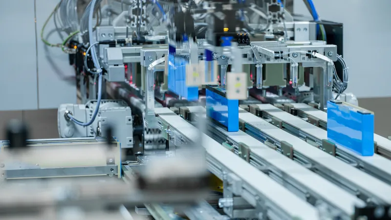 BMW începe să producă baterii în două noi locații din Germania. / Foto: BMW