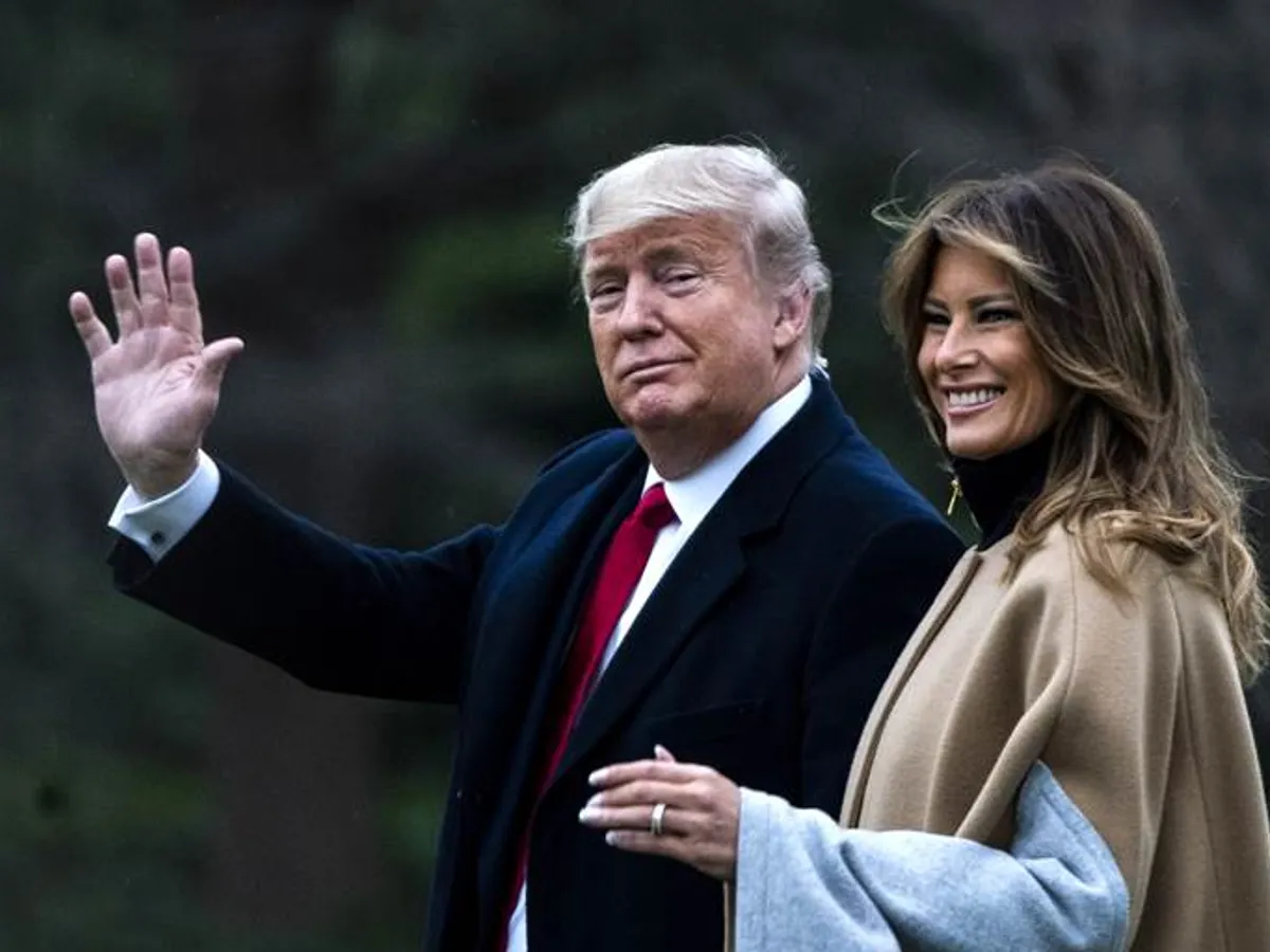 Fostul preşedinte american Donald Trump şi soţia sa Melania au fost vaccinaţi împotriva covid-19 în ianuarie, pe când se afau la Casa Albă. / Foto: nbcnews.com