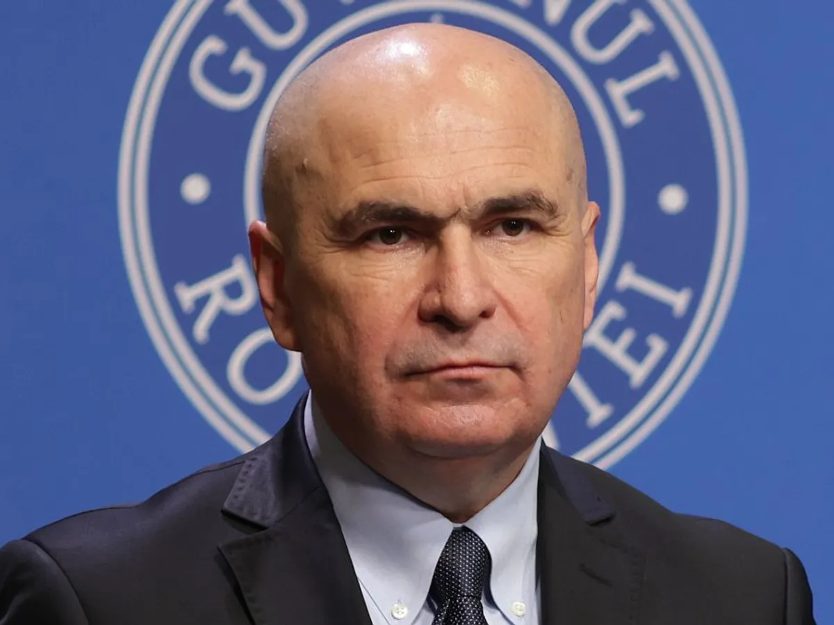 Ilie Bolojan, în conferinţă de presă - Foto: INQUAM PHOTOS/George Călin