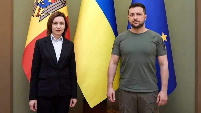 Volodimir Zelenski: Rusia are nevoie de aeroportul din Chişinău, pentru a deschide un nou front - Foto: president.gov.ua