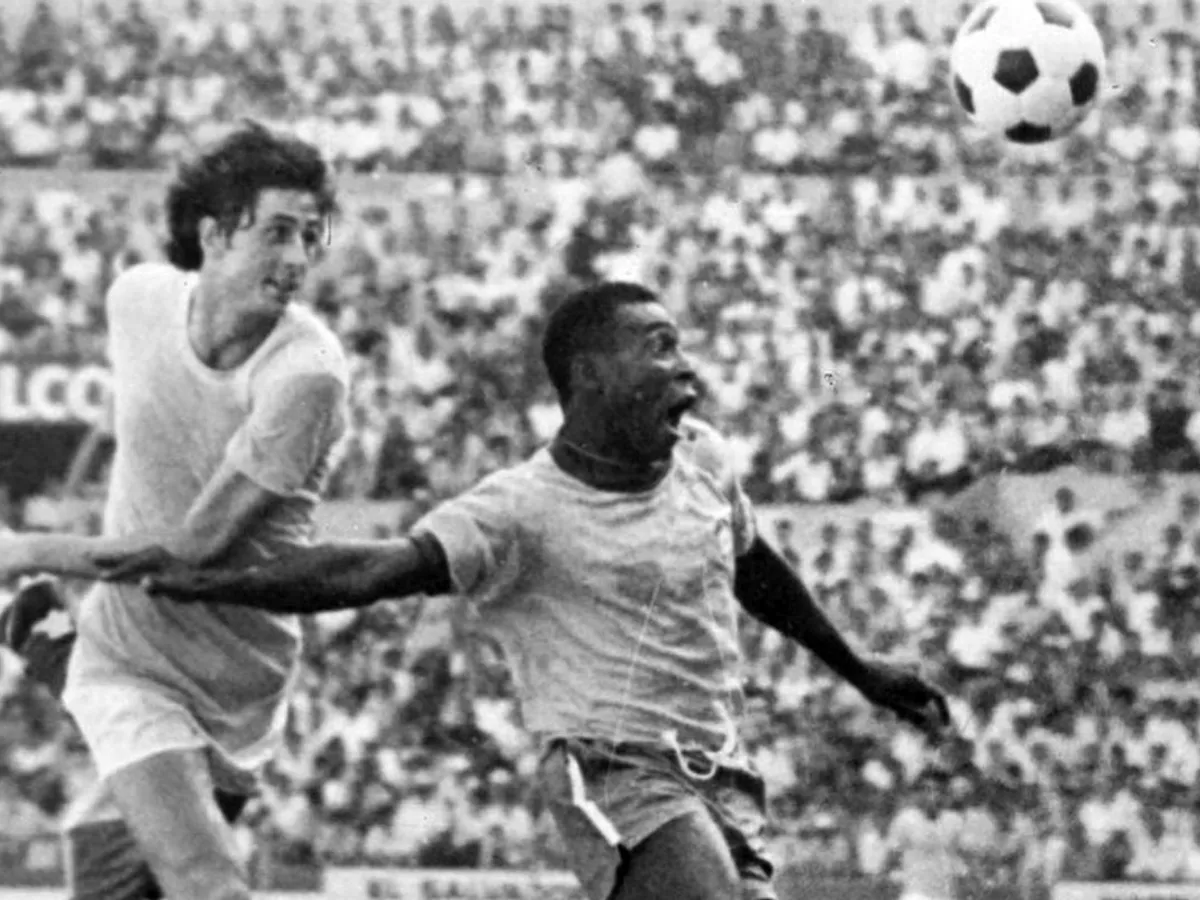 Pele la Mondialul din 1970 - Foto: gsp.ro