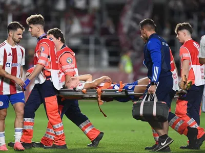 Oțelul, singura echipă neînvinsă după 11 etape: 0-0, cu Rapid. Accidentare urâtă, în prima repriză - Foto: gsp.ro