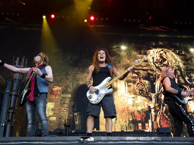 Iron Maiden în concert Foto: profimediaimages.ro