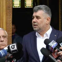 Ministrul agriculturii, Petre Daea și liderul PSD, Marcel Ciolacu- Foto: Captură video Digi 24