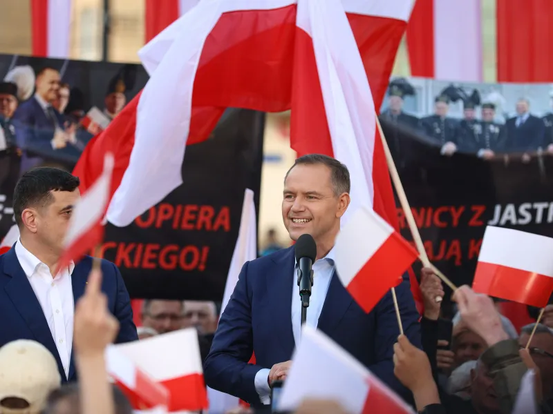 George Simion, care a pierdut alegerile în România, îl susține pe rusofilul Karol Nawrocki - Foto: Profimedia Images