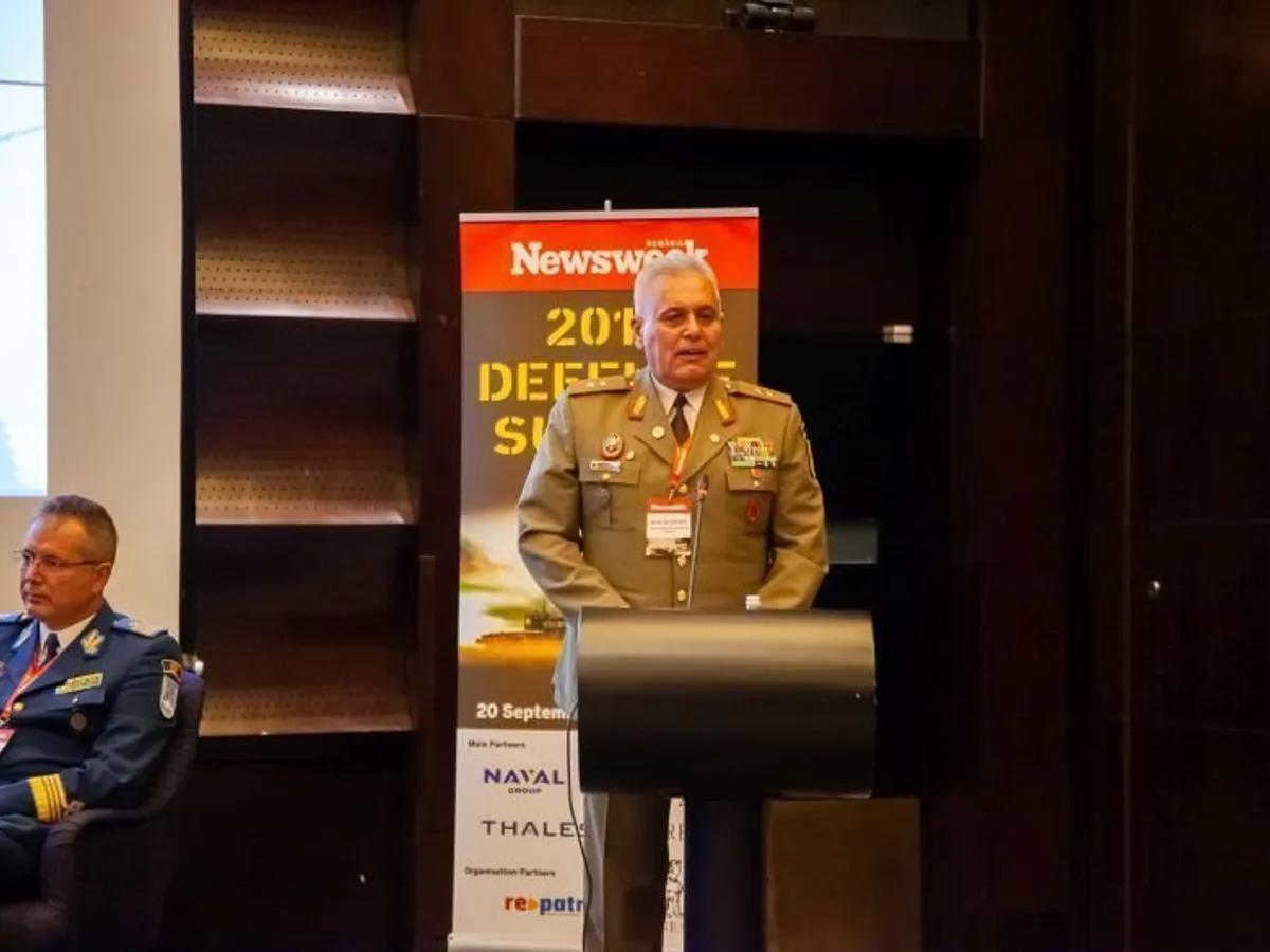 General-maior dr. Dorin Blaiu Comandant al Componentei Operaţionale Terestre şi locţiitor al şefului Statului Major al Forţelor Terestre. Foto Inquam Photos/Ovidiu Micsik