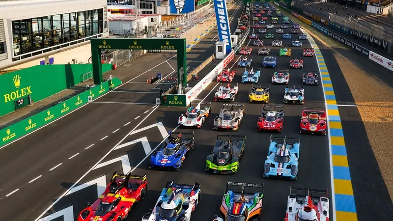 „Cursa Secolului”, Le Mans 24h: 62 de mașini și 186 de piloți - Foto: Facebook/24 Heures du Mans/Antonin Vincent