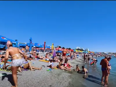 Voucherele de vacanță, „moneda” de schimb în Eforie. „Cine are bani de Mamaia, acum este în Antalya”/FOTO: Captura youtube