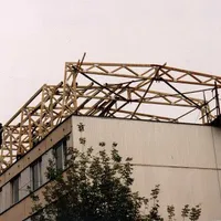 Primăria lui Chirica a cerut demolarea acestei șarpante/FOTO: ziaruldeiasi.ro