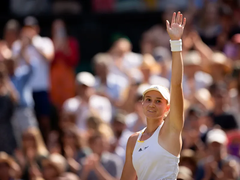 După ce a bătut-o și pe Halep, Elena Rîbakina a câştigat turneul de la Wimbledon / PROFIMEDIA