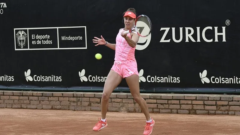Mihaela Buzărnescu şi Anna-Lena Friedsam s-au calificat în semifinalele turneului de la Bogota. / Foto: tenisite.info