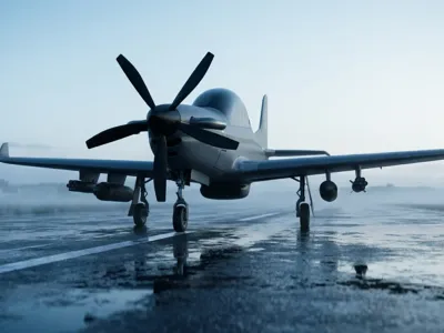 VIDEO Avionul care va intercepta dronele, prima apariție. Este dotat cu mitraliere și rachete. Zboară 18 ore