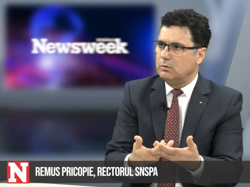Remus Pricopie, rectorul SNSPA Foto: NWR