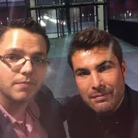 Victor Dăncilă și Adrian Mutu/FOTO: facebook.com