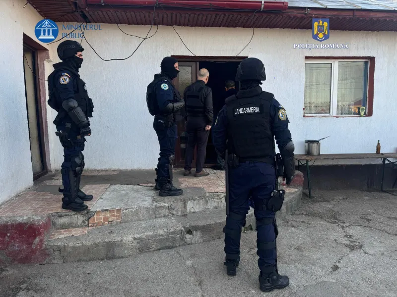 Descinderi în forță la clanurile din Ialomița care s-au bătut în februarie. 2 oameni au murit atunci - Foto: Poliția Română - Ministerul Public