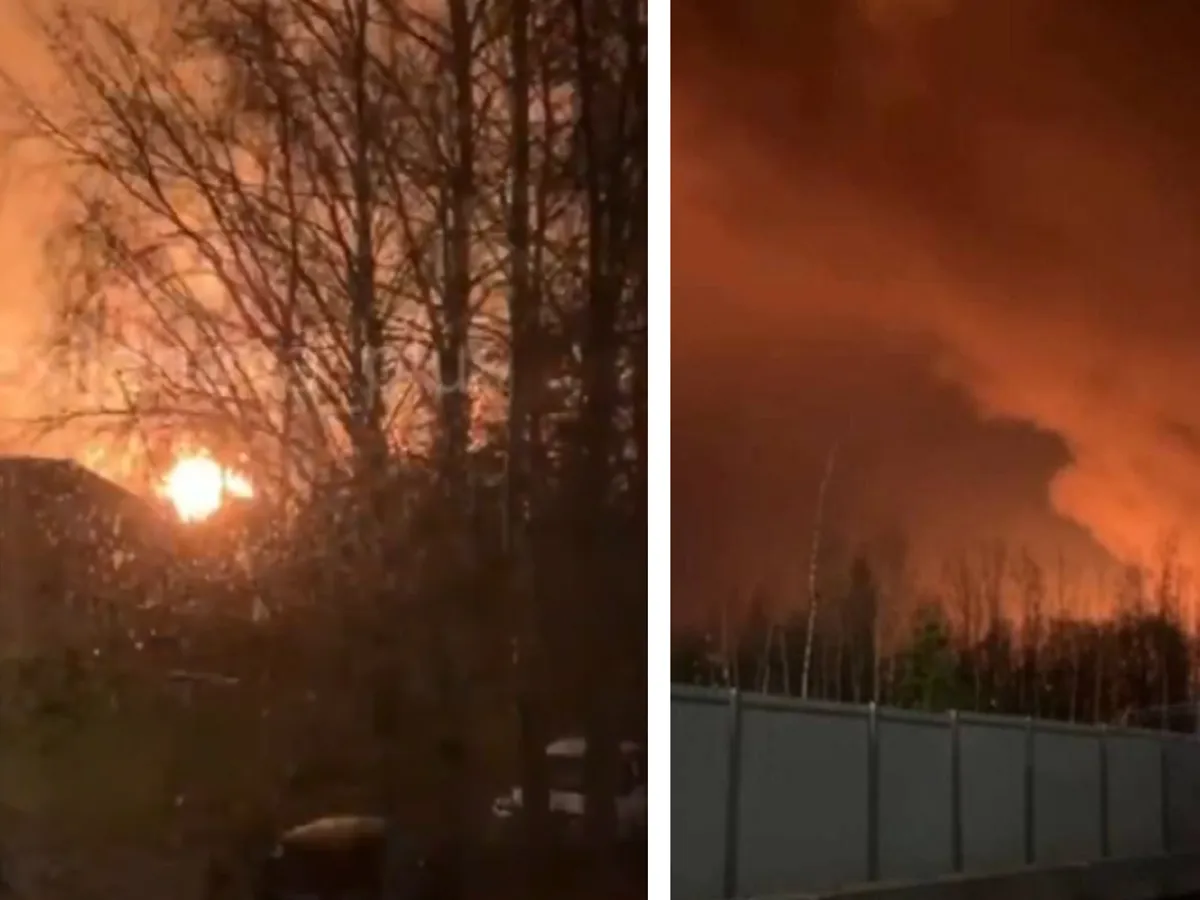 Atac ucrainean în Rusia - Foto: X/ @JayinKyiv