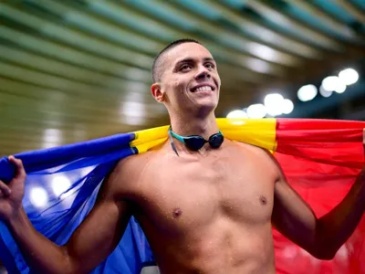 Câți bani ia David Popovici pentru aurul european la 100 m liber