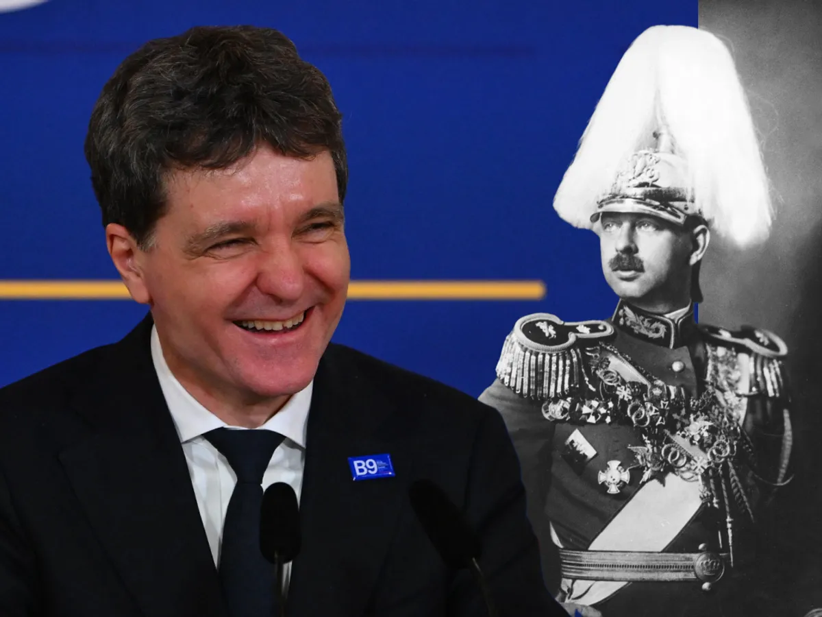 Nicușor Dan și Carol al II-lea - Foto: Profimedia/colaj Newsweek