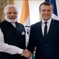 Emmanuel Macron şi Narendra Modi vor „să acţioneze împreună” în regiunea indo-pacifică/FOTO: indiatvnews