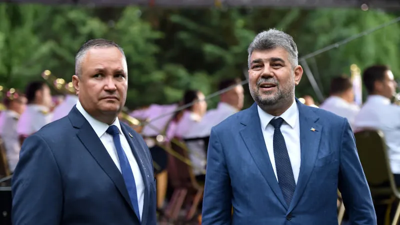 Ciucă și Ciolacu - Foto: Agerpres