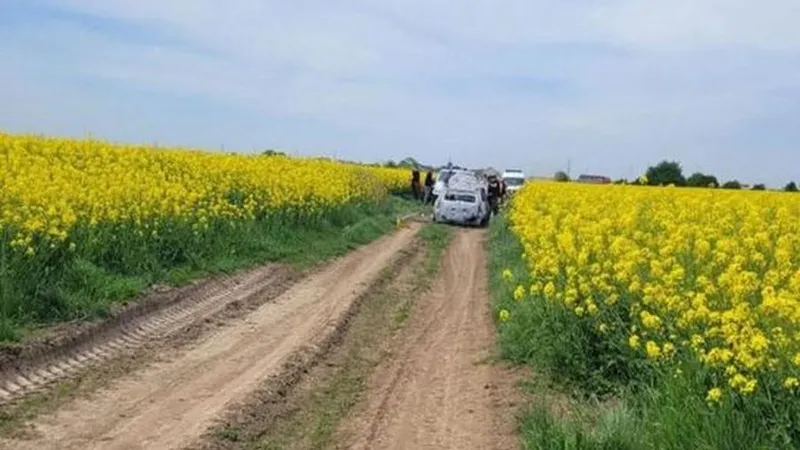 Locul în care a fost găsit trupul italianului Foto: Kanal D