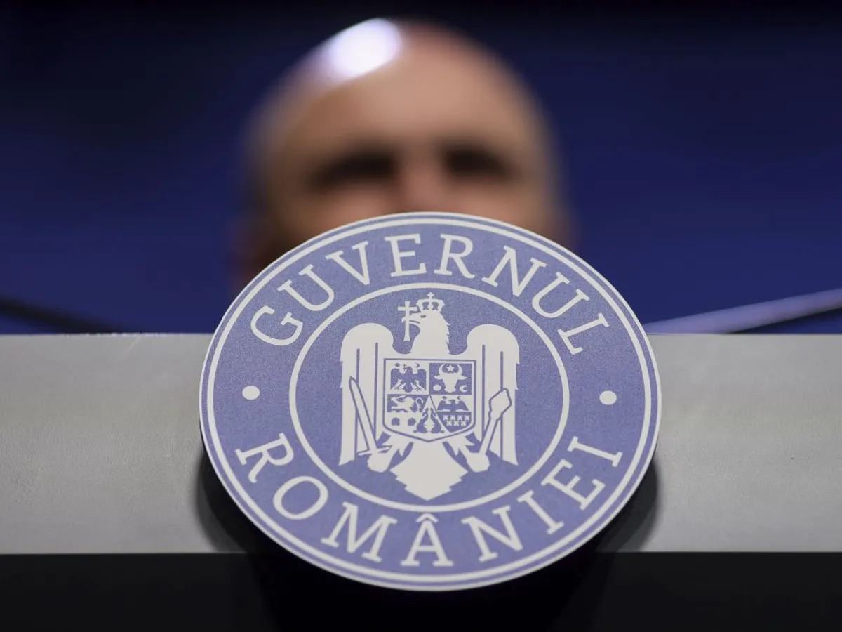 Prim-ministrul Ilie Bolojan, în conferinţă de presă - Foto: INQUAM PHOTOS/Octav Ganea