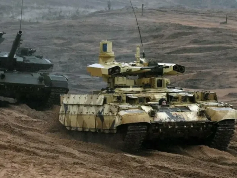 Vehicul de luptă blindat BMPT „Terminator”/ Foto: defenseromania.ro