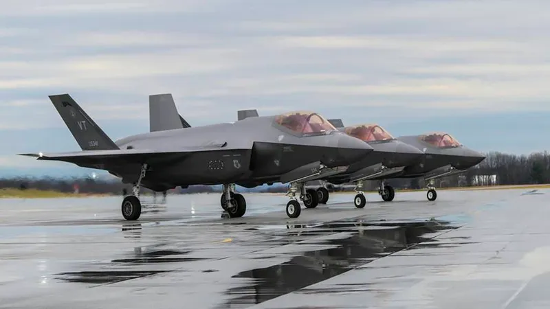 UA au trimis avioane F-35 pentru prima oară în Europa. /Staff Sgt. Cameron Lewis/U.S. Air National Guard