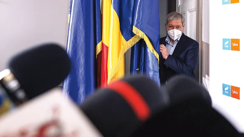 Dacian Cioloș a eșuat la conducerea USR și a ales să părăsească formațiunea - Foto: INQUAM PHOTOS/ Octav Ganea