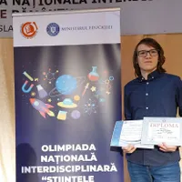 David Vlad, elev în clasa a XII-a la Buzău, dublu olimpic internațional - Foto: Facebook/Colegiul National B.P. Hasdeu Buzau